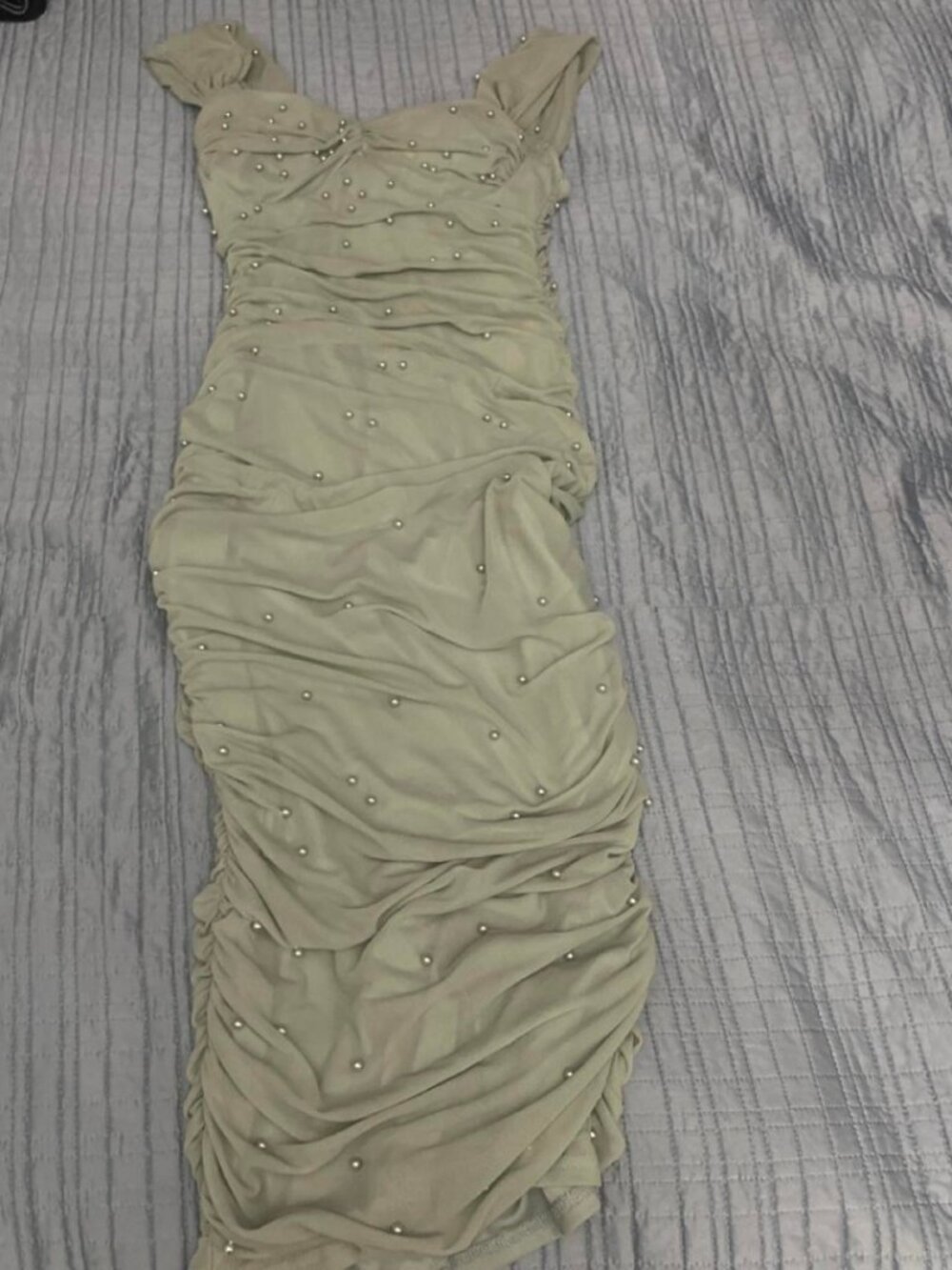 Windsor Women's Green and Khaki Dress